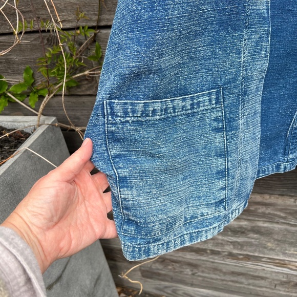 Denim Kimono Style Jacket - One Size - Picture 3 of 5